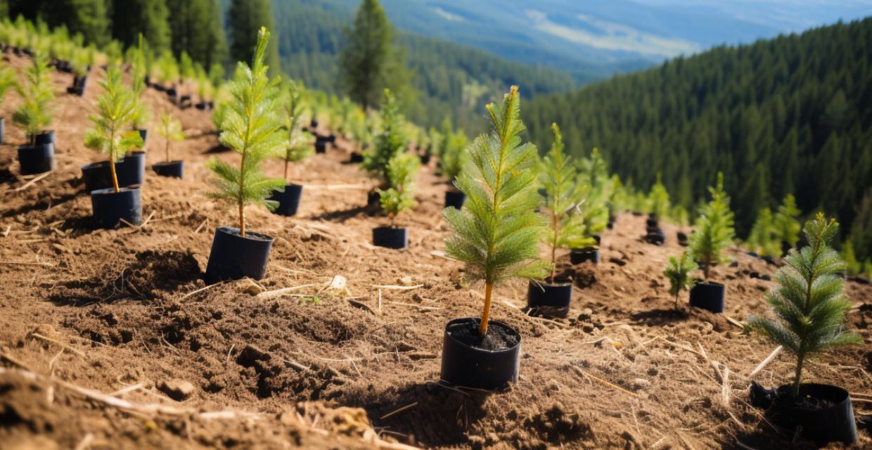 plantio de arvores para reduzir co2