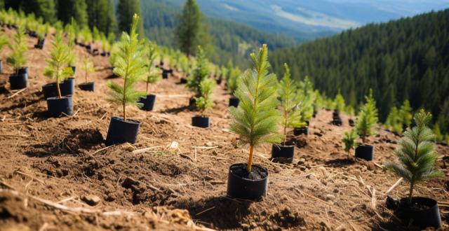 plantio de arvores para reduzir co2